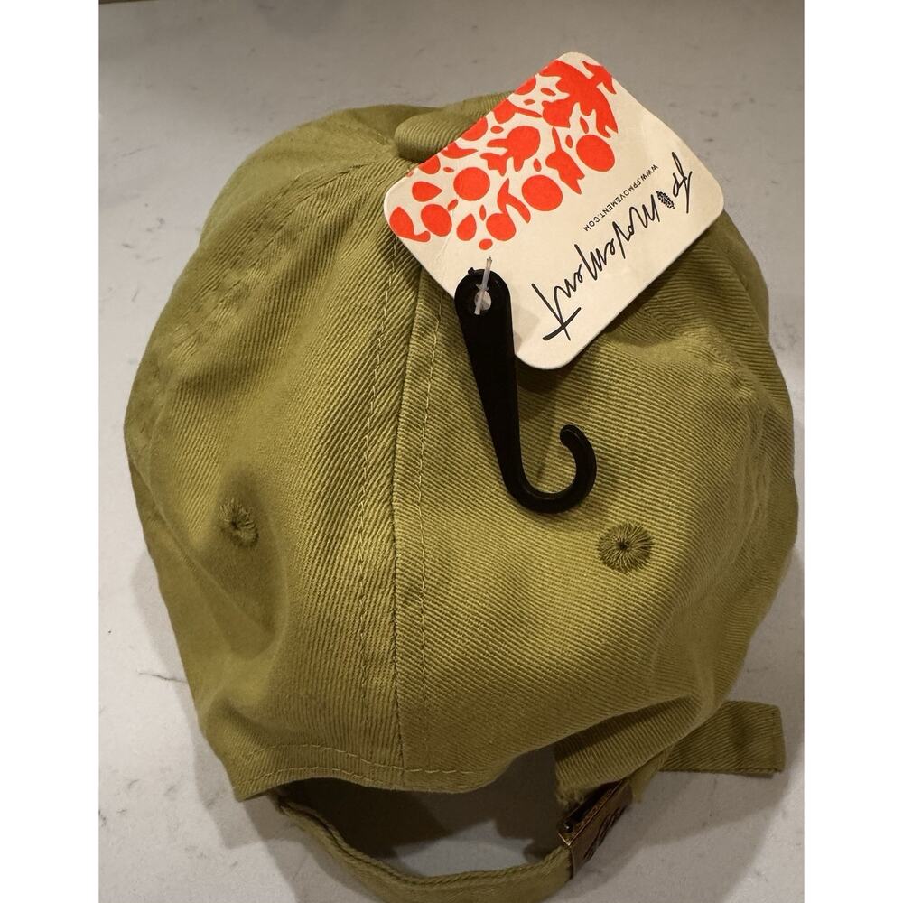 New Free People FP Movement Out Of Bounds Green Baseball Logo Hat Cap - Picture 3 of 7